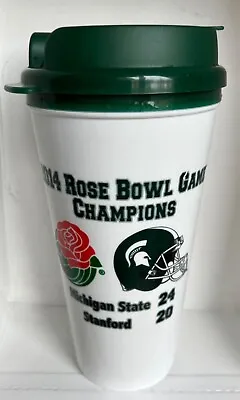 Whirley Michigan State V. Stanford Rose Bowl Game 2014 Souvenir Plastic Cup  • $8.50