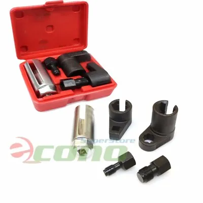 5pc Oxygen Sensor Socket O2 Thread Chaser Install Offset Wrench Vacuum M12 M18 • $23.95