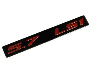 Commodore Chev Black Red 5.7l Ls1 Badge Vt Vu Vx Vy Vz Ss V8 • $16.99