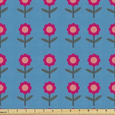 $130.99 • Buy Fabric By The Yard Decorative Upholstery Fabric For Home Accent Ambesonne