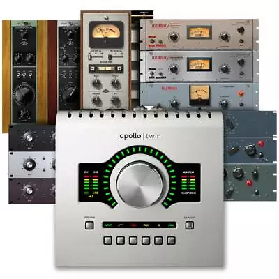 $2399 • Buy Universal Audio Apollo Twin USB Audio Interface For Windows - Heritage Edition