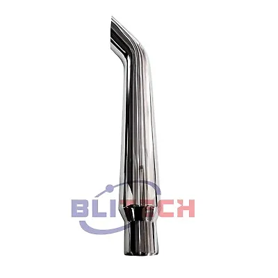 6 -5  X 48  OD Bull Horn Chrome Exhaust Stack Pipe Kenworth Freightliner Peter • $145.99