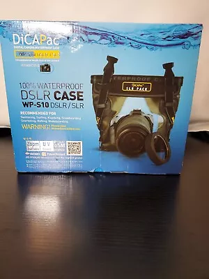 DiCAPac Camera Underwater Case WP-S10 100% WATERPROOF Digital For SLR/DSLR • $39.99