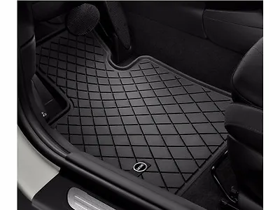 2 Pc OEM Mini Cooper F55 F56 F57 All Weather Floor Mats Mini Logo 51472354155 • $72.32