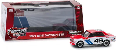 Greenlight 86335 1/43 Tokyo Torque 1971 Datsun 510 No.46 John Morton • £25.39