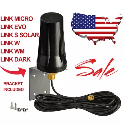 $14.58 • Buy For SPYPOINT Link Evo Solar 4G LTE Antenna Cellular Trail Camera LONG RANGE US 
