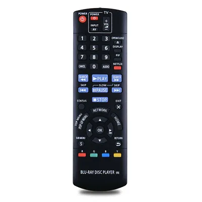 New N2QAYB000575 For Panasonic Blu-Ray Disc IR6 Player Remote Control DMP-BD75 • $12.22