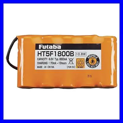 £49.06 • Buy Futaba 1800mah 6V Nimh HT5F1800B Transmitter Battery : 14SG 4PKS 6J 8J FUTM1484