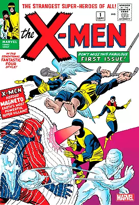 X-Men 1963 #1 Facsimile Edition Jack Kirby Stan Lee (04/12/2023) Marvel VF NM • $4.59