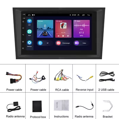 7 Inch Car GPS Navigation Radio Carplay WIFI Android 11 System Fit For Opel Mode • $145.43