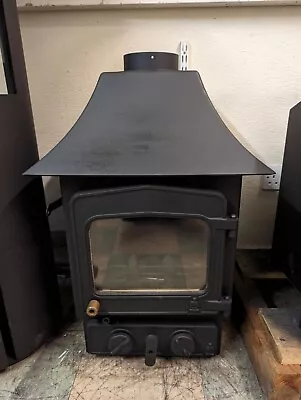 Used Woodwarm Stove 5kW Multifuel Black 1 Door • £250