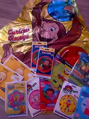 £12 • Buy Job Lot Of 12 Balloon Foils Sponge Bob, Peppa Pig + Mix Characters RRP £27