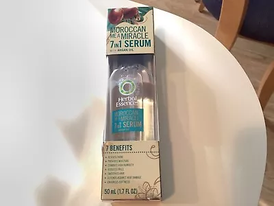 Herbal Essences Moroccan Me A Miracle 7 In 1 Serum With Argan Oil 1.7 Fl Oz Rare • $39.99