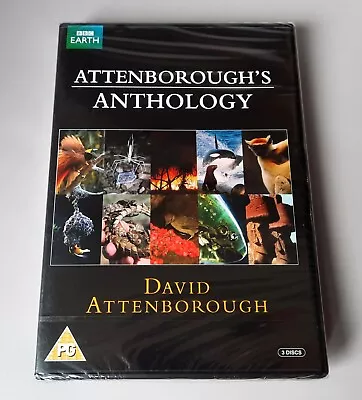David ATTENBOROUGH'S ANTHOLOGY DVD 🦎 🐘🦒: 3 Disc Set: BBC Earth: New & Sealed  • £17.99