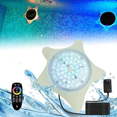 Underwater Disco Spa Light Special Pond Lights Solar Power Energy Saving Hot • £10