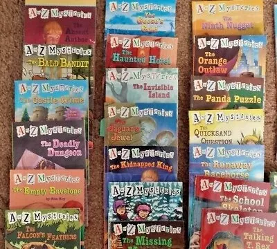 A To Z Mysteries  (chapter Books) ~ BUILD YOUR OWN LOT  ~ BUY MORE & SAVE $$$ • $2.49