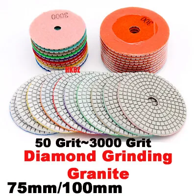 Diamond Grinding Wheel Granite Marble Cutting Blade/Disc Rotary Tool 75mm/100mm • $14.37