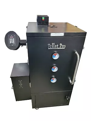 Pellet Pro® Double-Wall Vertical Cabinet Pellet Smoker W/ Cover & Convection Fan • $1549.99