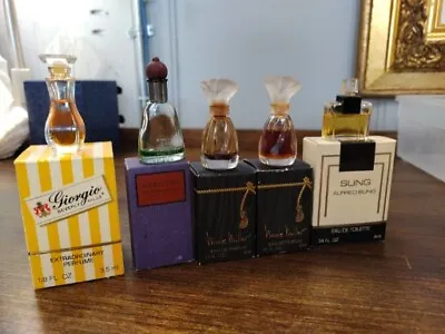 Vintage Tiny Miniature Perfumes Perfume Boxes Bottles Lot #3 • $18.99