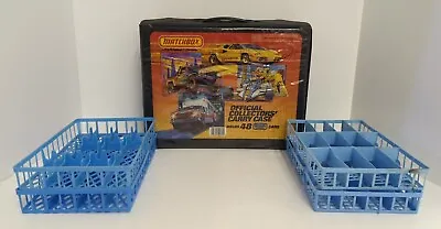1983 Matchbox Official Collectors Carry Case Can Hold 48 Cars - Case/Trays ONLY! • $19.99