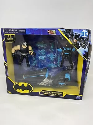 DC Comics Spinmaster Batman Moto-Tank Vehicle 4  Bane & Batman • $8.99