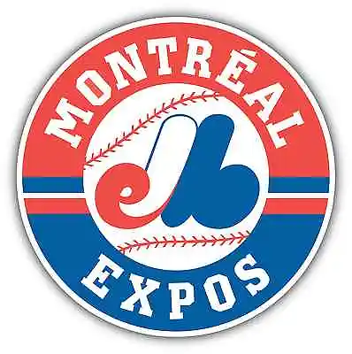 Montreal Expos MLB Baseball Vinyl Car Bumper Window Sticker Decal 4.6 X4.6  • $3.85