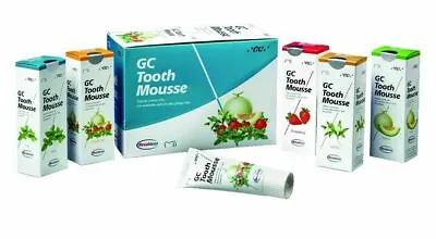 GC Tooth Mousse Topical Tooth Crème Strengthen Tooth Surface 10pc Box Mix Flavor • $322.69