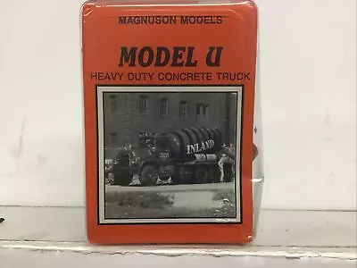 HO MAGNUSON MODELS #938  Mack Model U Ready-Mix Cement Truck  KIT • $9