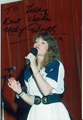 Mary Duff Hand Signed Photograph 5 X 3 Inch • £10