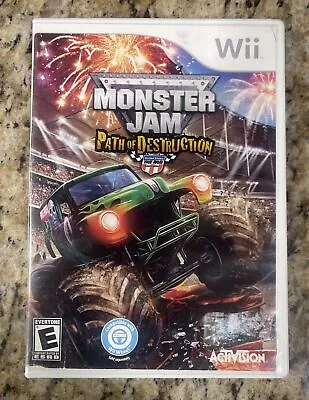 Monster Jam: Path Of Destruction (Nintendo Wii 2010) • $9.99