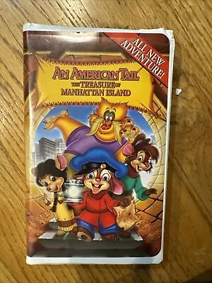 American Tail An - The Treasure Of Manhattan Island (VHS 2000 Clamshell) • $4.50