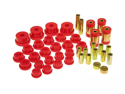 Prothane 95-99 Mitsubishi Eclipse Rear Upper/Lower Control Arm Bushings - Red • $140.99