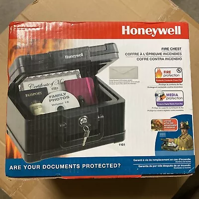 Honeywell Safes & Door Locks 30 Minute Fire Safe Chest W/Handle 7.3 X 12.4 X 9.8 • $39.99