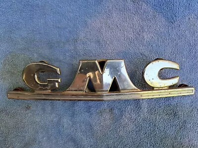 1947 1954 Vintage Gmc Pickup Truck Grill Emblem Original Patina Part#2227865 • $189.99