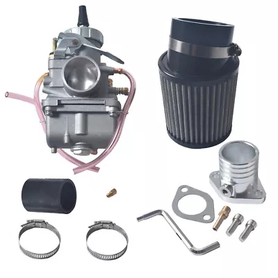 34mm Carburetor Air Filter Adapter Kit For Predator GX390 420cc Mikuni Go Kart • $139.99