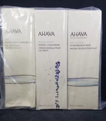 🔥Best Price LOT (3)🔥Ahava Time To Clear Mud Mask Gel Hand Cream 3.4oz 100mL  • $29.99