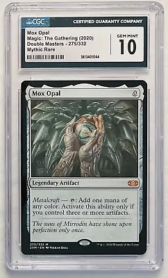 Mox Opal Double Masters MTG Magic The Gathering | CGC 10 • $120