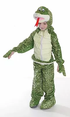 £19.99 • Buy Boy Girl Snake Costume Kids School Book Week Fancy Dress Story Oufit Jungle