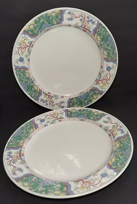 Mikasa Provincial Villa Medici  Dinner Plate 11  Set Of 2 Crazing • $22