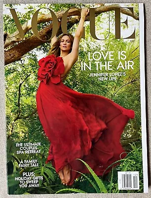 VOGUE Magazine December 2022 Jennifer Lopez Cover • $6.25