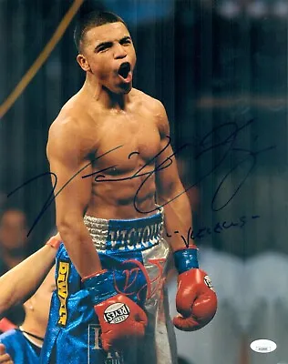 VICIOUS VICTOR ORTIZ Signed BOXER 11x14 Photo WBC CHAMPION Autograph JSA COA • $150