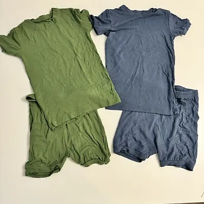 Vaenait Baby Soft Pajamas 4t 5t Green And Blue Short Sleeve And Shorts Set  • $16