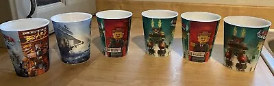 McDonald’s The Lego Movie Cups 2014 Happy Meal Toys Quantity 6 • £4.99