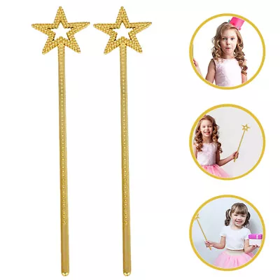  2 Pcs Infant Girls Clothes Toys For Kids Fairy Wand Princess • £7.49