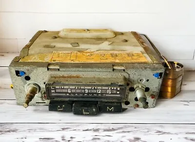 Vintage Blaupunkt  Bremen Model 391487  Car Radio From ‘64 PORSCHE 356 Untested • $80