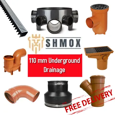 £9.75 • Buy Underground Drainage Fittings | Bend | Trap | Gully | Manhole | Drain Channels