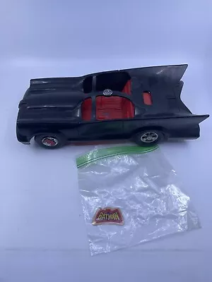 VTG 1974 Batmobile Bat-Man Car 13  Mego Vehicle Incomplete Has Wear DC Comic T2 • $33.96