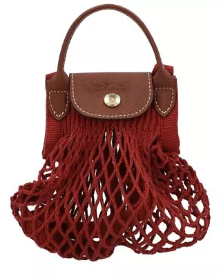 Longchamp Le Pliage Filet Bag Women's Red • $70.67