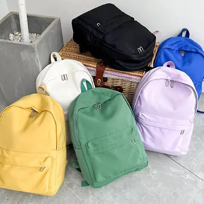 Student Backpack Women Oxford Rucksack Casual School Laptop Bag Large Capacity • $13.90