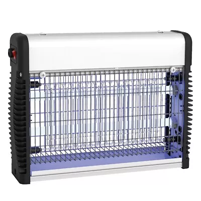 LED Electronic Flying Insect Killer Chemical Free Zapper For Flies Midges Bugs • £44.95